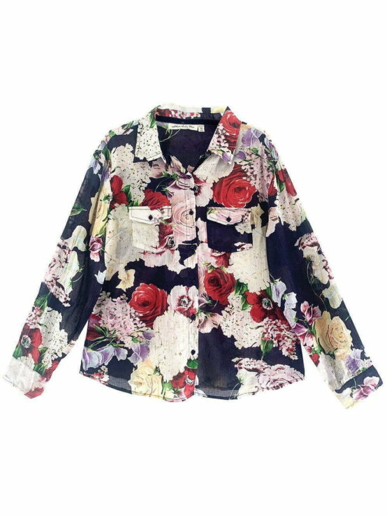 blusas con estampados de flores